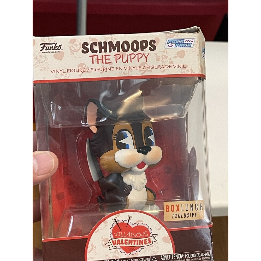 Funko‎ Pop ! Paka Paka  Schmoops The Puppy  Villainous Valentines Box Lunch Exc.